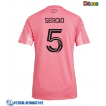 Fotballdrakt Dame Inter Miami Sergio Busquets #5 Hjemmedrakt 2025-26 Kortermet